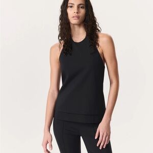 Rag & Bone Irina Black Tank Top